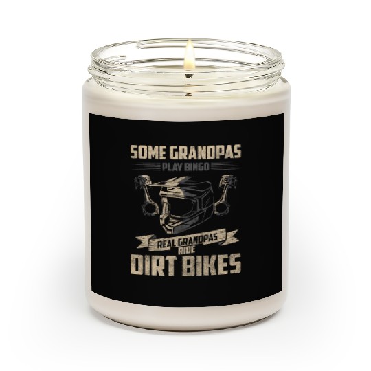 Dirt Bike Biker Street Scented Candles