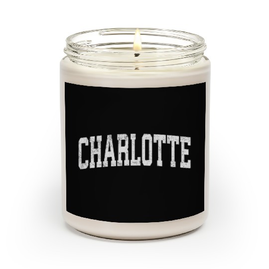 Charlotte North Carolina Nc Athletic Sports Scented Candles