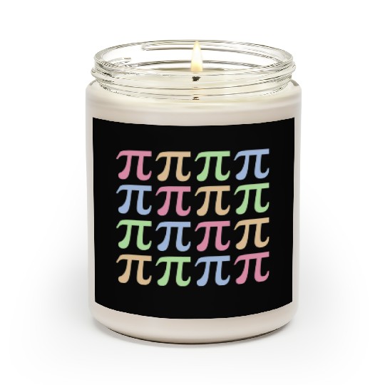 Rainbow Pi Day For Math Or Teachers Scented Candles