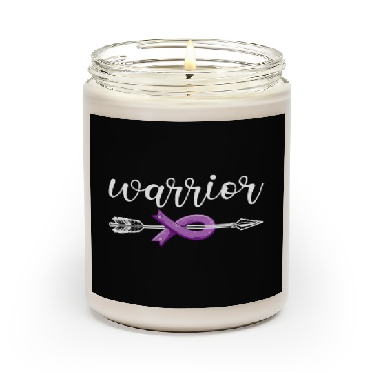Pancreatic Cancer Warrior Awareness Believe Scented Candles