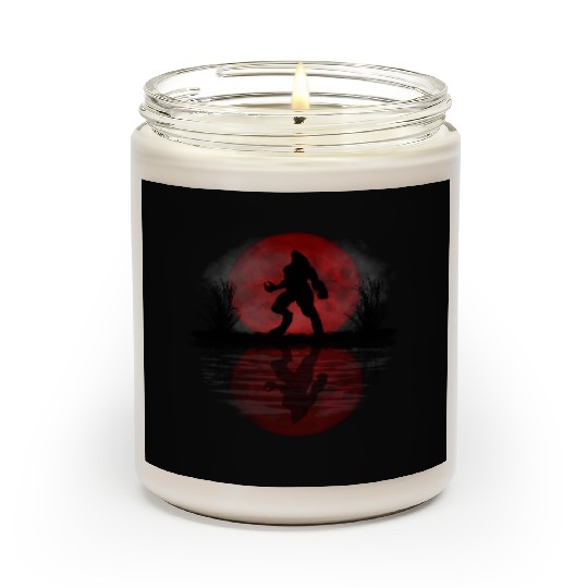 Werewolf Under A Full Blood Moon Howling Scented Candles