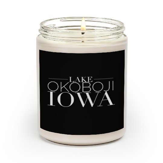 Lake Okoboji Iowa Scented Candles