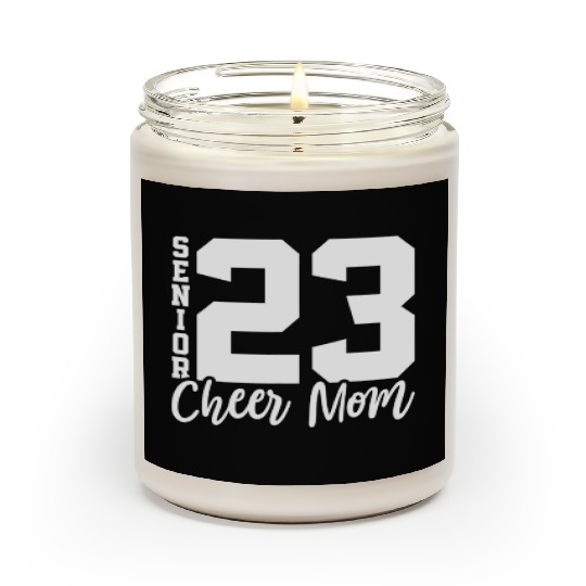 Senior Cheer Mom 23 Cheerleader Parent Class of 20 Scented Candles
