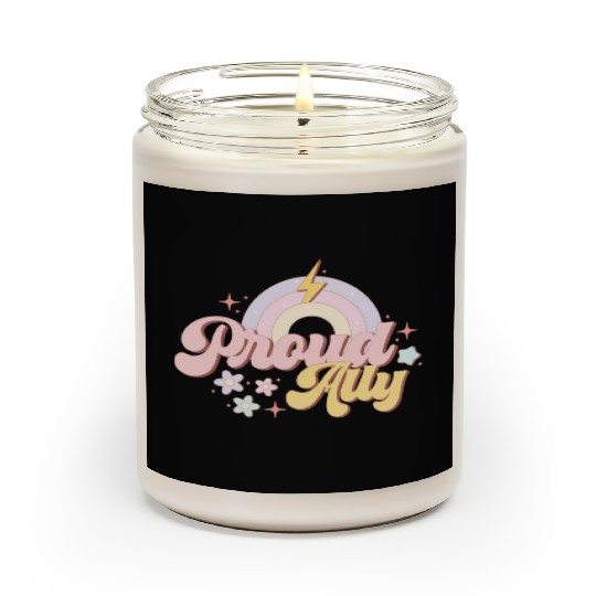 Proud Ally, LGBT Pride Month Scented Candles