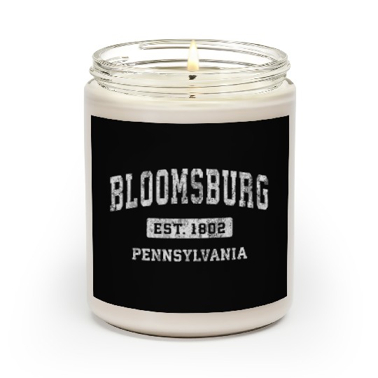 Bloomsburg Pennsylvania Pa Sports Established Scented Candles