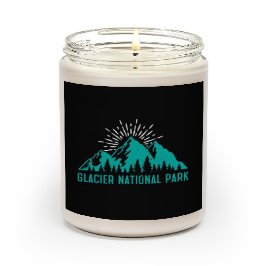 Glacier National Park Mountaineers Mountain lover Scented Candles