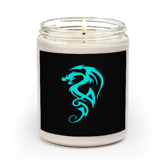 Tribal Dragon Scented Candles