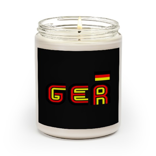 Germany Flag International Country German Pride Scented Candles