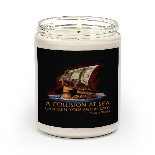 Ancient Greek Historian Thucydides Quote Athenian Scented Candles