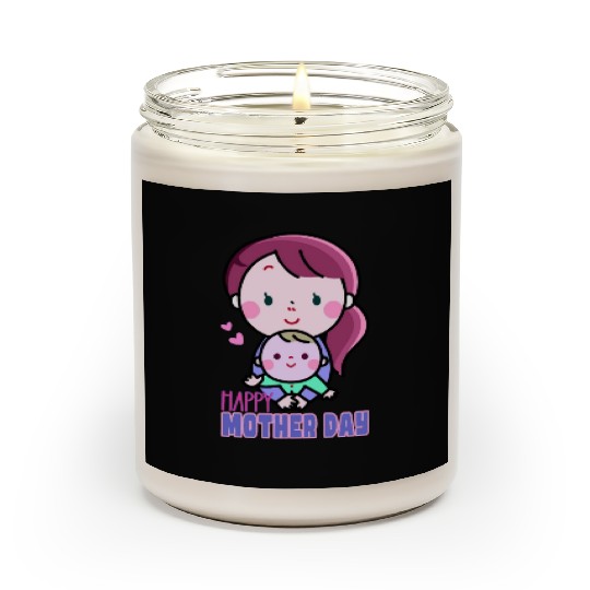 mothers Day - i was Teddy bear of my mom :) Scented Candles