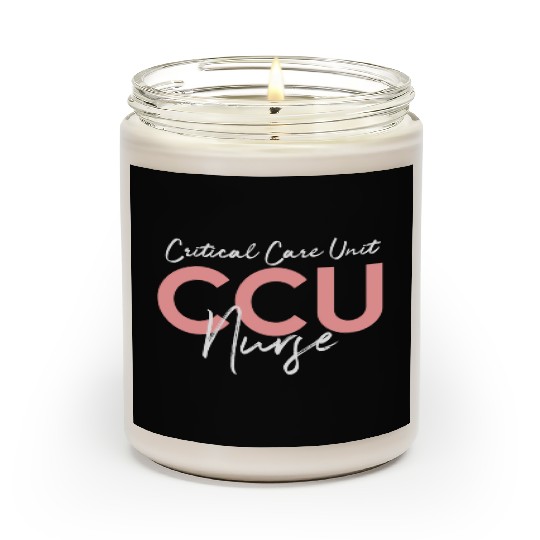 Critical Care Unity Ccu Nurse Emergency Room Nurse Scented Candles