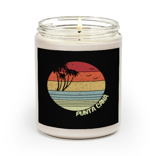 Punta Cana Dominican Republic Vacation Scented Candles