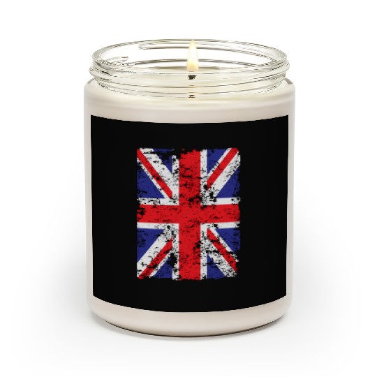 Union Jack British Flag Great Britain Novelty Scented Candles