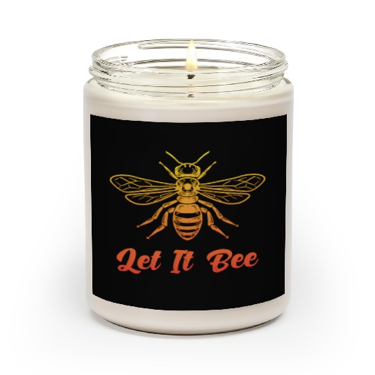 Beekepeer Let It Bee Beekepping Bumblebee Nature Scented Candles