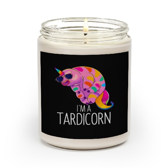 Water Bear Unicorn Tardigrade Science Microbiology Scented Candles