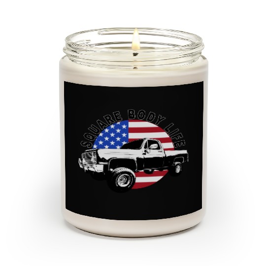 Squarebody Truck 4X4 Square Body Scented Candles