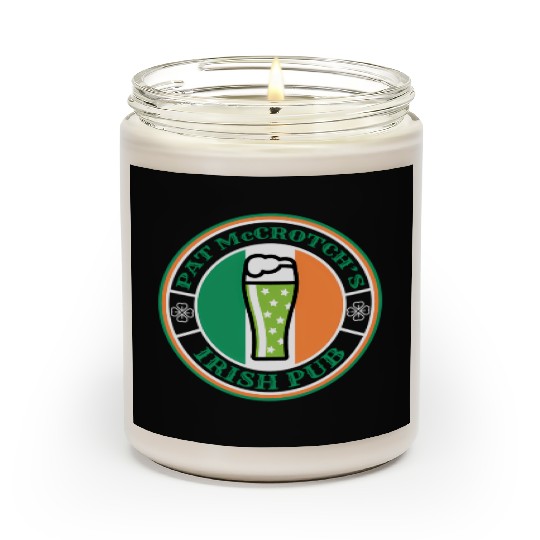 Pat Mccrotch'S Irish Pub Green Beer St Patric Day Scented Candles