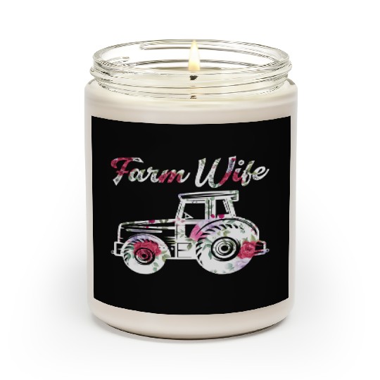 Farm Farmer Farming Tractor Farmer'S Scented Candles