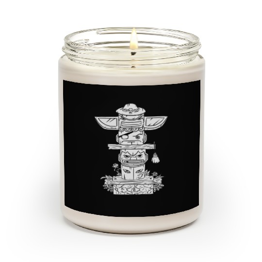 Totem Street Fighter Shadaloo Scented Candles