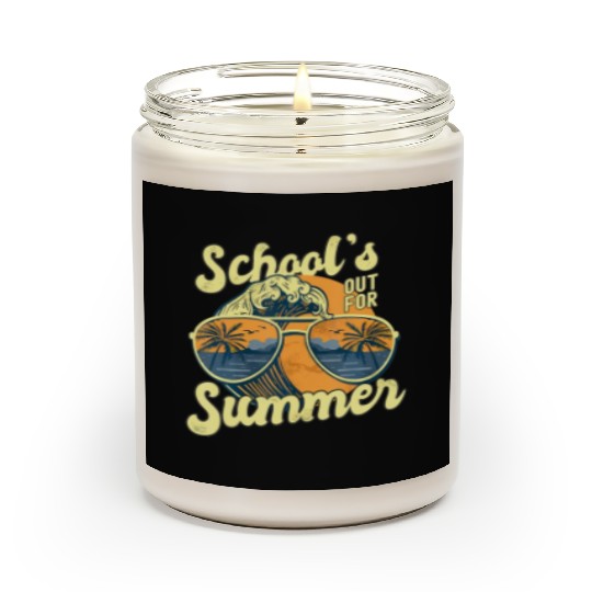 Schools Out For Summer For Teacher Cool Last Day V Scented Candles