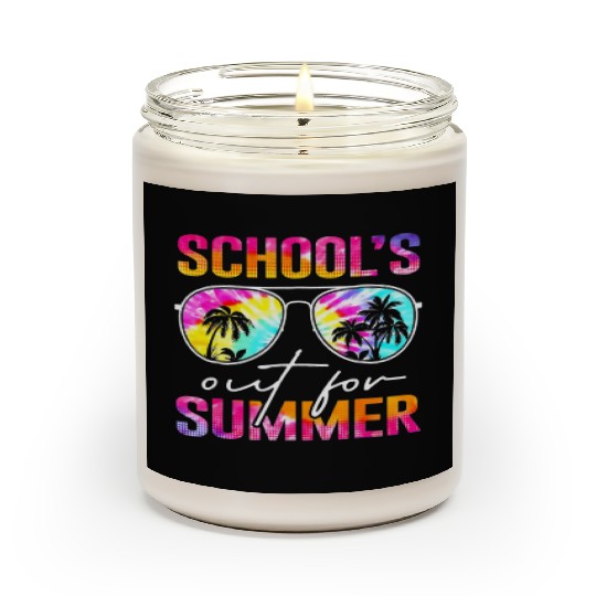 Last Day Of School Schools Out For Summer Teacher Scented Candles