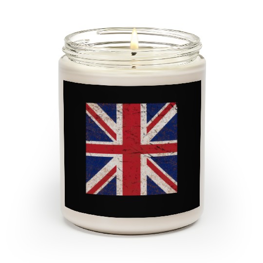 Union Jack Flag Scented Candles