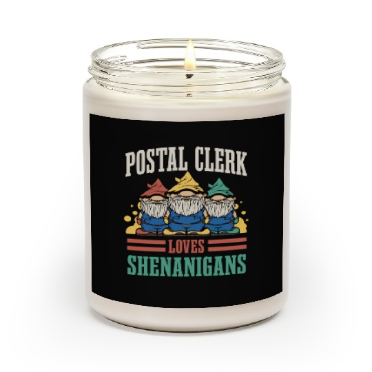 Funny Postal Clerk Costume Scented Candles
