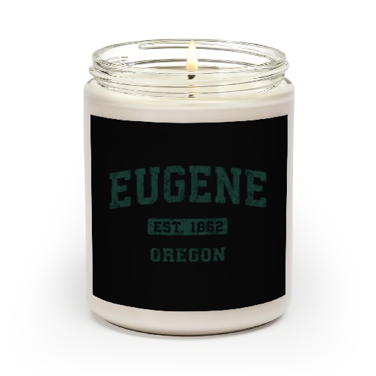 Eugene Oregon Or Athletic Sports Scented Candles