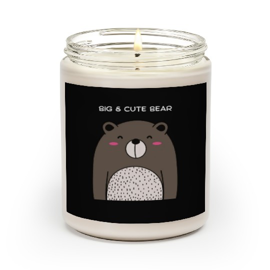 World's Best Big Brother - Cute Panda Pandas Scented Candles