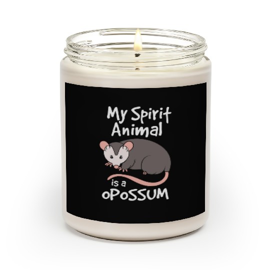 Opossum My rit Animal Is A Opossum Scented Candles