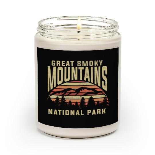 Retro National Park Great Smoky Mountains National Scented Candles