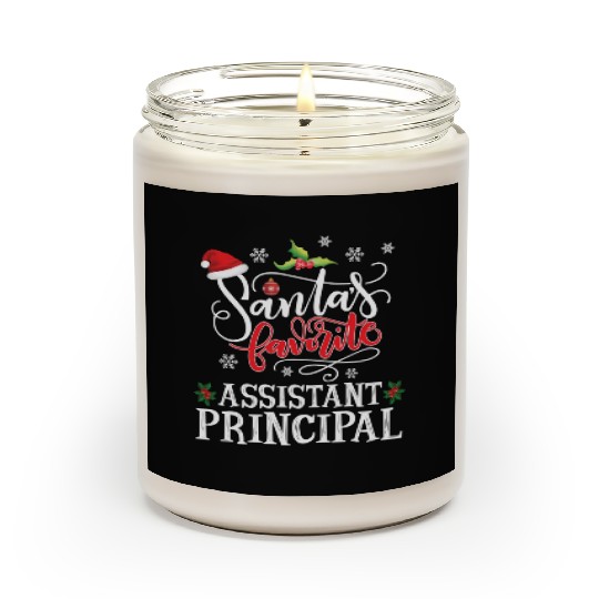 Santa'S Favorite Assistant Principal Party Scented Candles