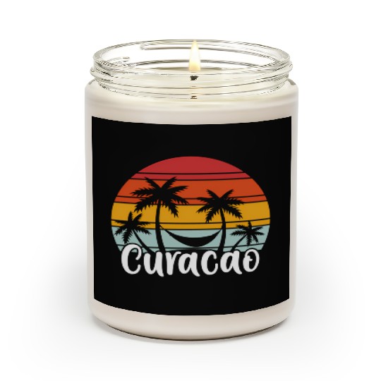 Curacao Curacaoan Sunset Vacation Curacao Scented Candles