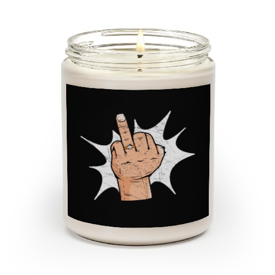 Bride And Groom Wedding Day Marriage Just Married Scented Candles