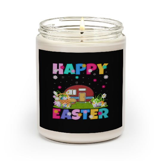 Camper Van Happy Easter Camper Van Easter Sunday Scented Candles
