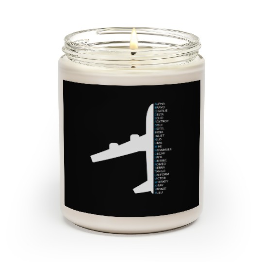 Nato Alphabet For A Air Traffic Controller Scented Candles