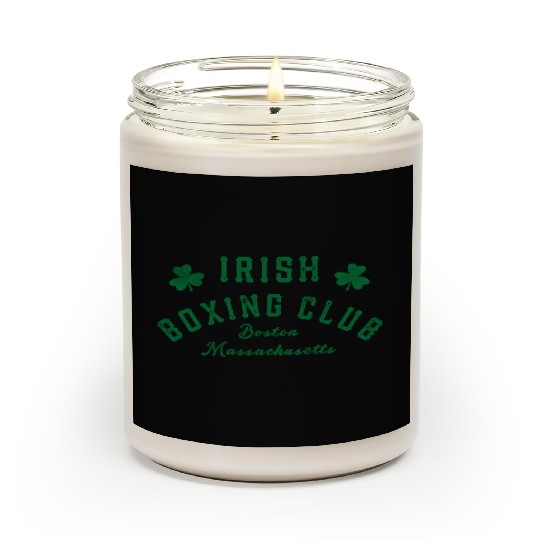 Irish Bong Club Boston Massachusetts Shamrock Scented Candles
