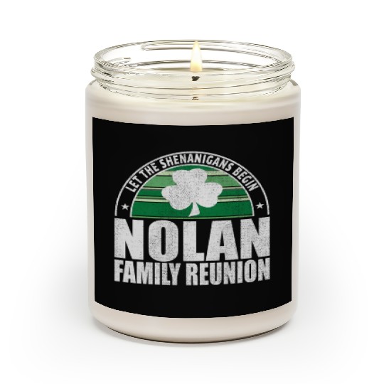 Nolan Family Reunion Irish Scented Candles