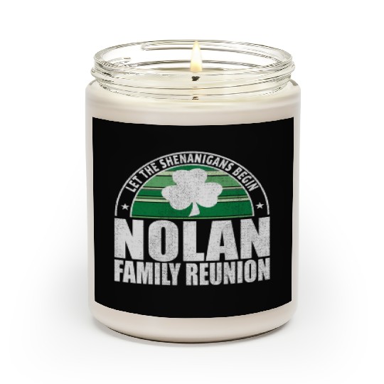 Nolan Family Reunion Irish Scented Candles