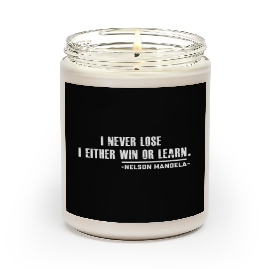 Nelson Mandela'S Motivational Scented Candles