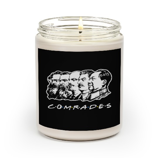 Communist Comrades Friends Scented Candles