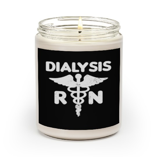 Dialysis Nurse Scented Candles RN Gift