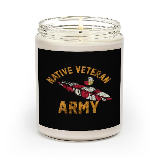 Native American Vietnam Veteran Scented Candles