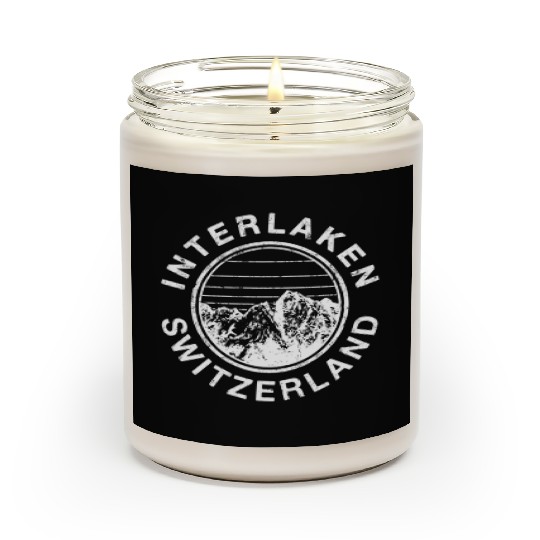 Switzerland Interlaken i Scented Candles