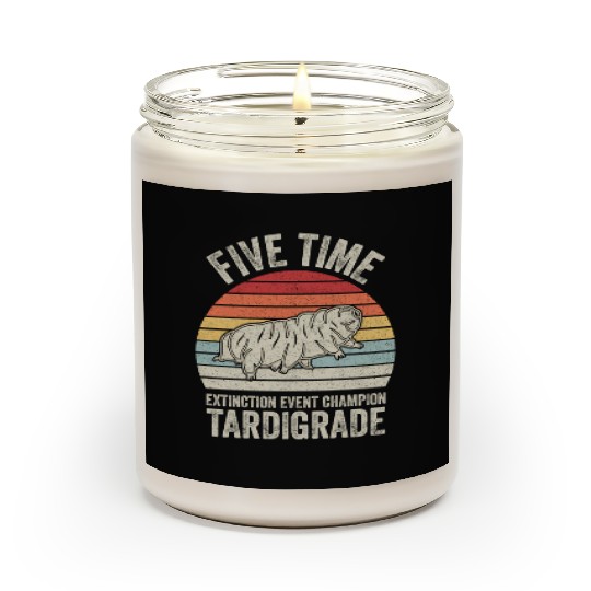 Microbiology Biologist Tardigrade Scented Candles