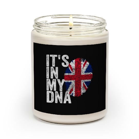 It'S In My Dna Uk Union Jack England Flag Eu Scented Candles