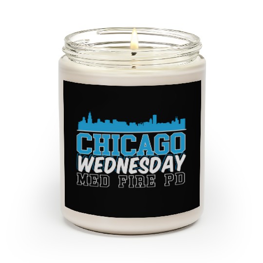 Chicago Wednesday Med Fire Pd Chicago yline Scented Candles