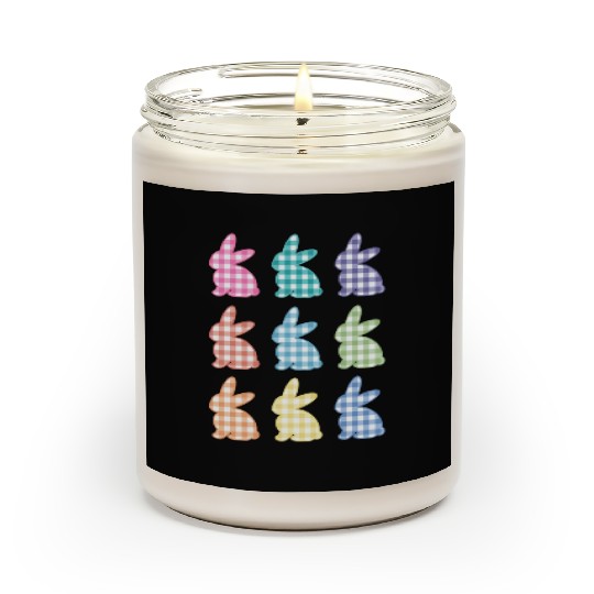 Easters For Plaid Easter Bunny Gingham Scented Candles