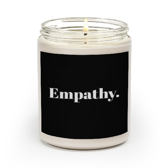 Statement Empathy Blue Small Scented Candles
