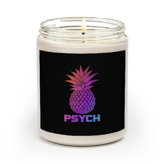 Psych Ico Pineapple Awesome Sweet Fruit Summer Scented Candles
